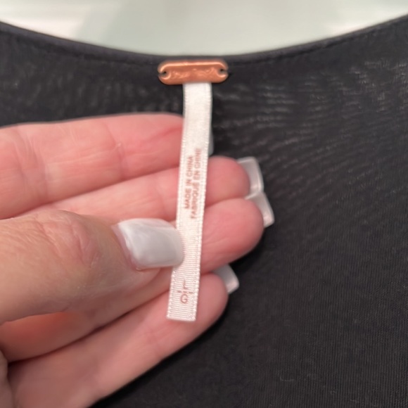 Free People Cupro Black Dress - Picture 3 of 5